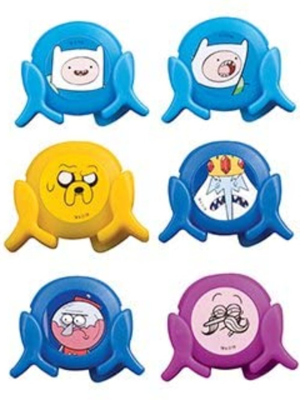 Adventure Time and the Regular Show Disk Shooter Party Toys Pack of 12